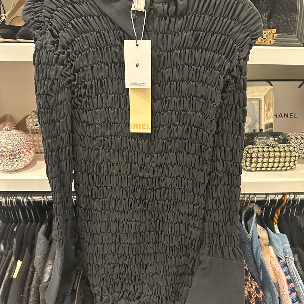 Material by T Bilisi Mini ruffled dress